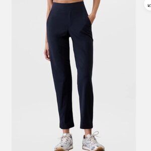 Athleta Brooklyn Pants Size 18 Navy Blue